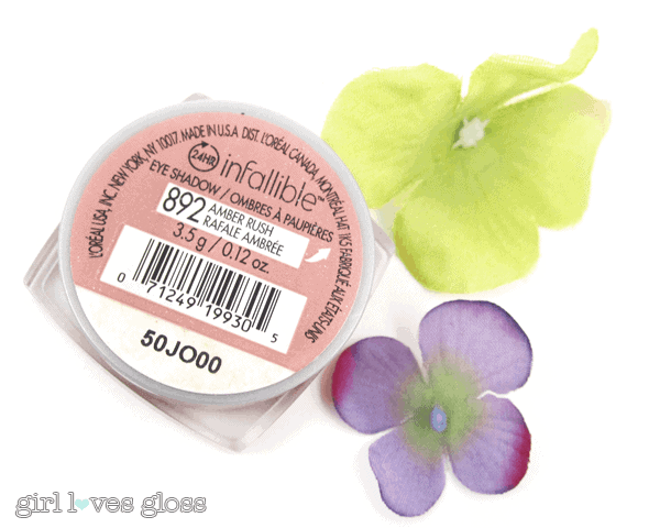 MONTHLY MUST BUY | L’Oreal Infallible Shadow in Amber Rush