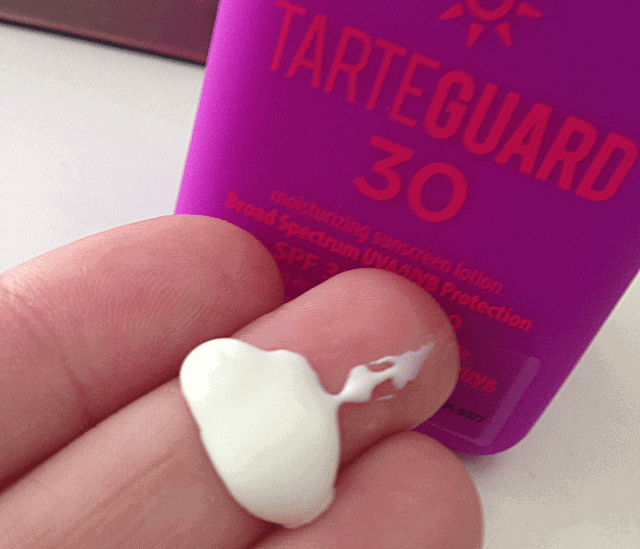 tarte tarteguard 30 spf sunscreen review tarte tarteguard 30 spf sunscreen review
