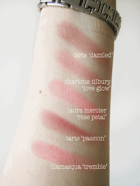 Fall 2015 Blushers - Illamasqua, Charlotte Tilbury, Tarte and Laura Mercier Fall 2015 Blushers - Illamasqua, Charlotte Tilbury, Tarte and Laura Mercier