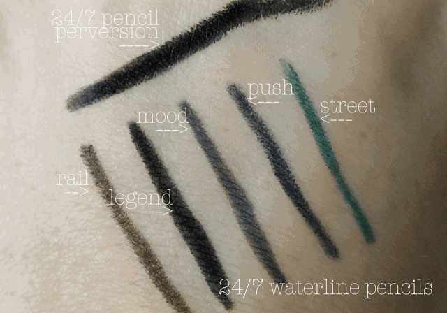 Urban Decay 24/7 Waterline Eye Pencil Review and Swatch Urban Decay 24/7 Waterline Eye Pencil Review and Swatch