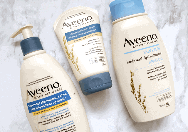 Battling Sensitive Skin with Aveeno Skin Relief