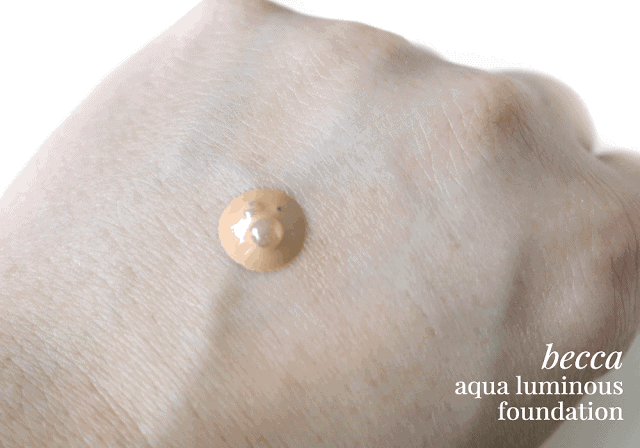 Becca Aqua Luminous Perfecting Foundation Review and Swatch Becca Aqua Luminous Perfecting Foundation Review and Swatch