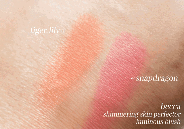 Becca Shimmering Skin Perfector Luminous Blush Review and Swatch Becca Shimmering Skin Perfector Luminous Blush Review and Swatch