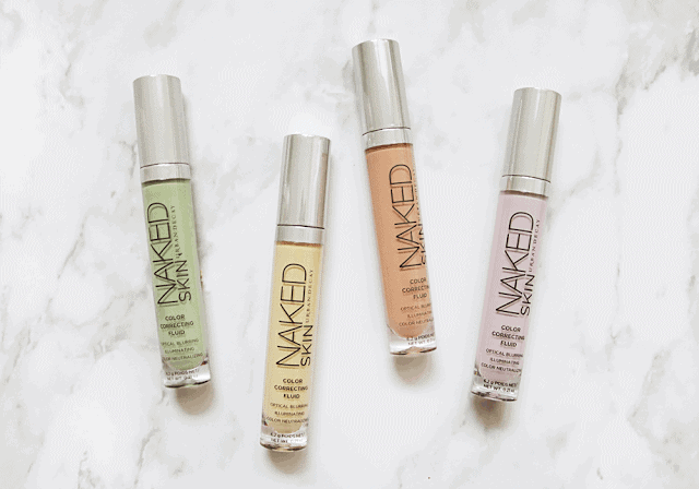 Color Correcting with Urban Decay Naked Skin Color Correcting Fluid Color Correcting with Urban Decay Naked Skin Color Correcting Fluid