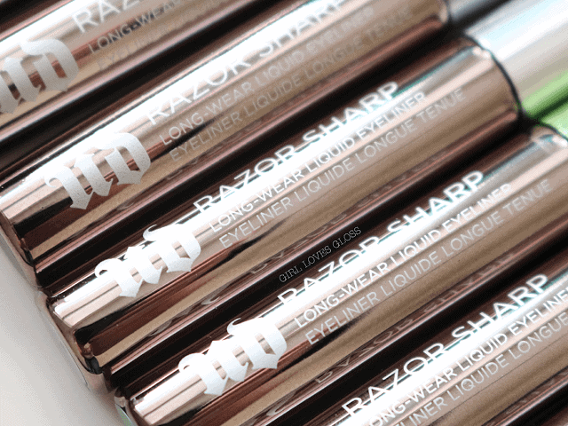 Urban Decay Razor Sharp Eyeliner Swatches and Review Urban Decay Razor Sharp Eyeliner Swatches and Review