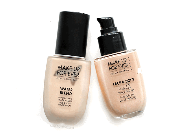 Make Up For Ever Water Blend Foundation Review and Comparison to Face and Body Make Up For Ever Water Blend Foundation Review and Comparison to Face and Body