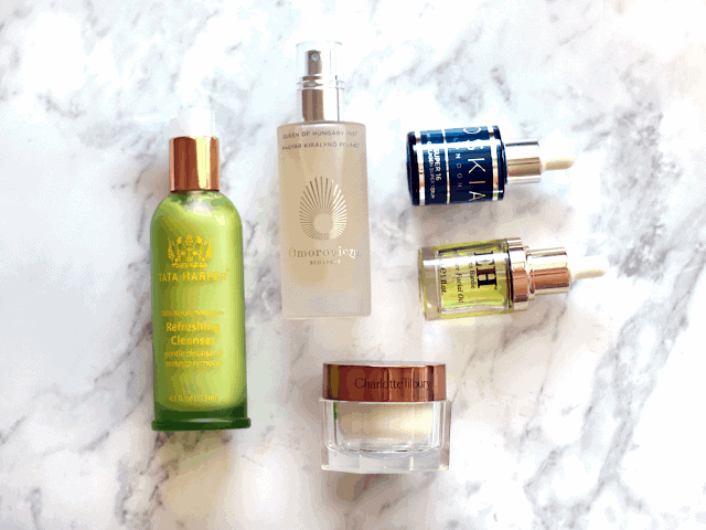 My morning skincare routine products: Tata Harper, Omorovicza, Oskia, Emma Hardie, Charlotte Tilbury My morning skincare routine products: Tata Harper, Omorovicza, Oskia, Emma Hardie, Charlotte Tilbury