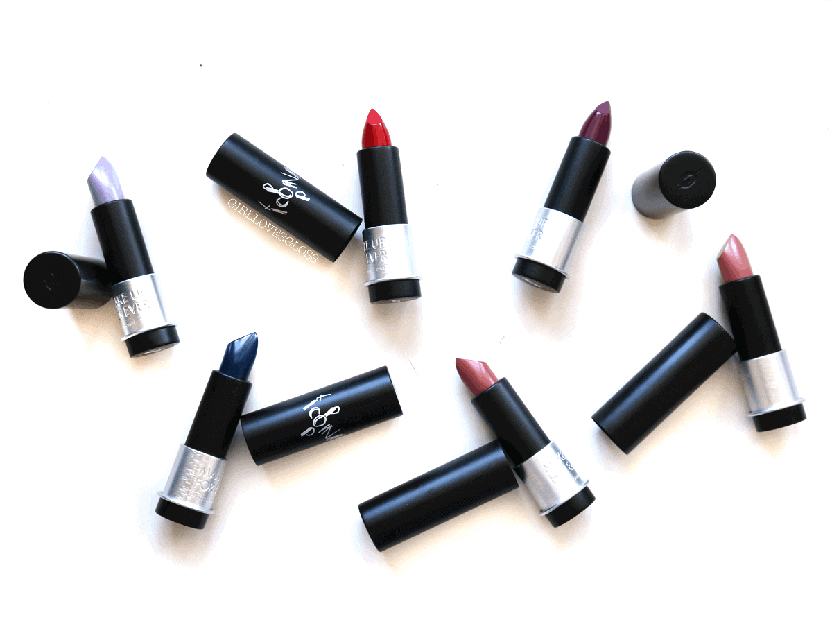 Make Up For Ever Artist Rouge Lipsticks Review and Swatches