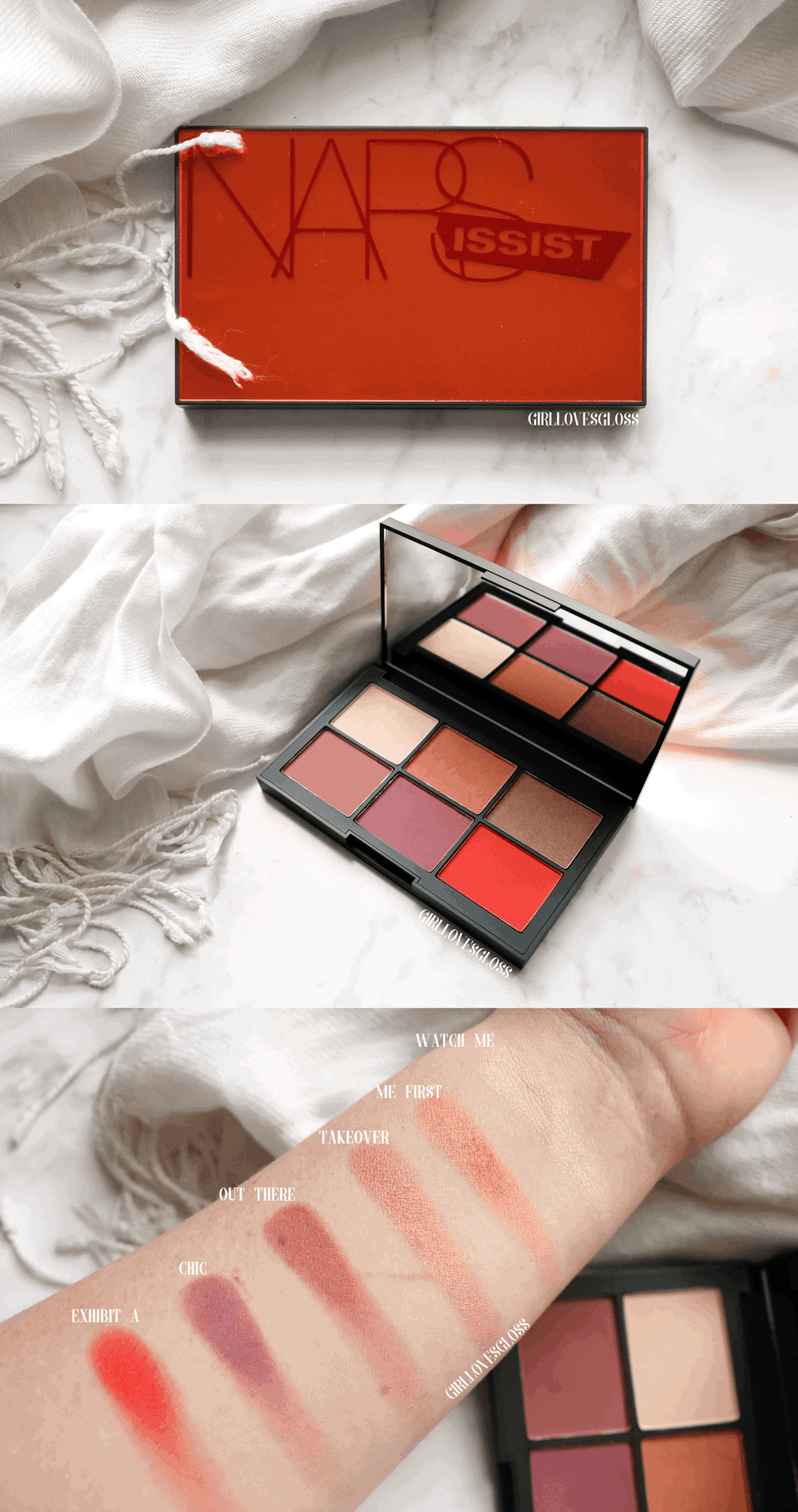 NARS Unfiltered 1 Palette Review and Swatches