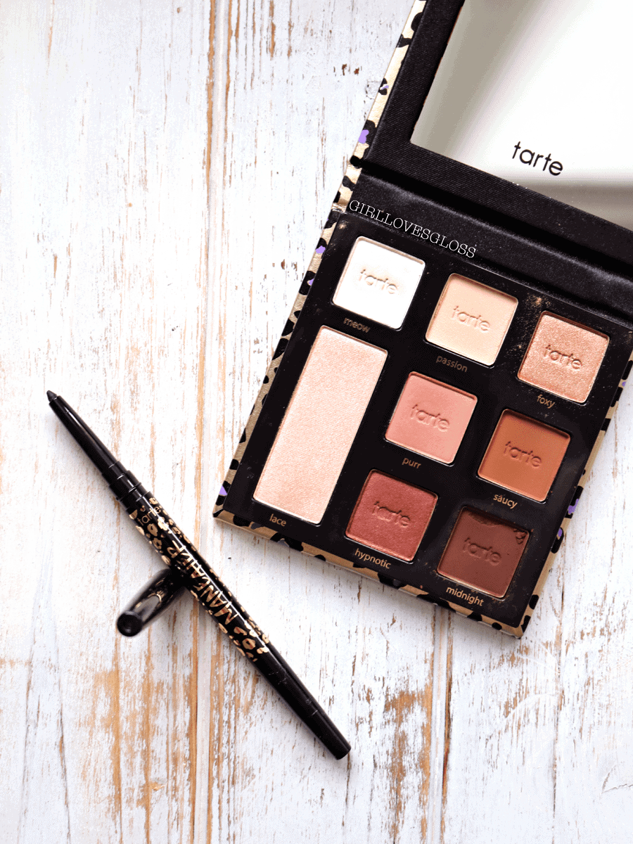 Tarte Maneater Palette and Liner Swatches and Review
