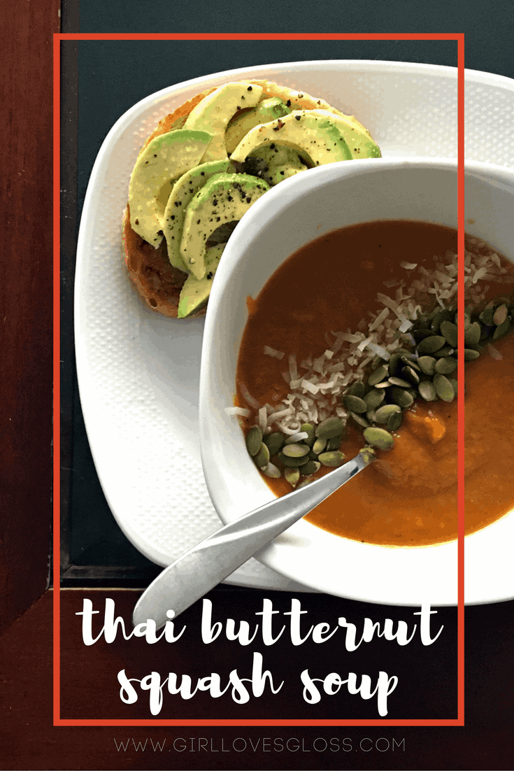 Vegan Thai Butternut Squash Soup Recipe
