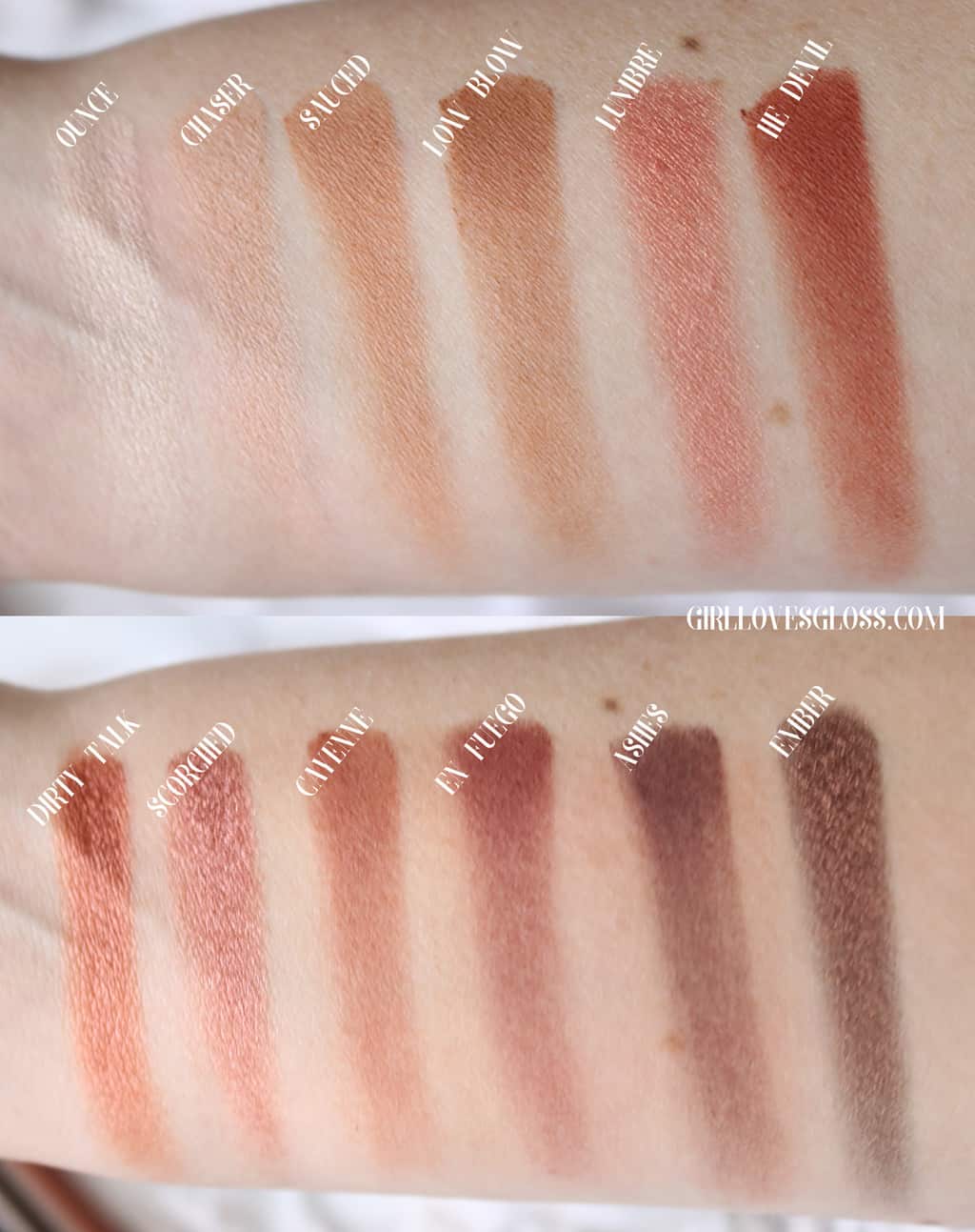 Urban Decay Naked Heat Collection Review and Swatches