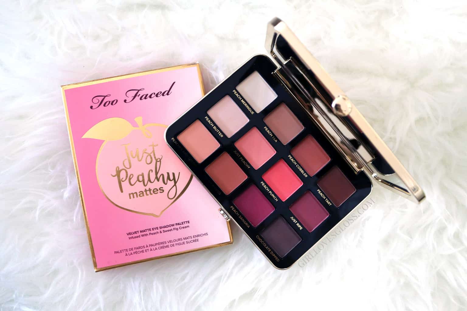 Too Faced Just Peachy Mattes Palette Review and Swatches