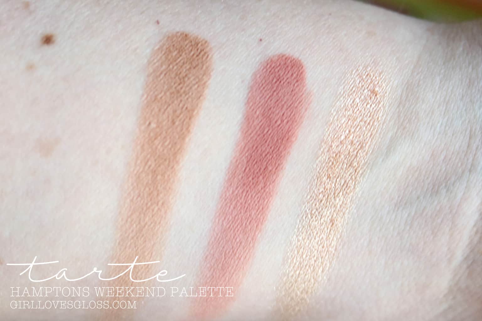 Tarte Hamptons Weekender Palette Review
