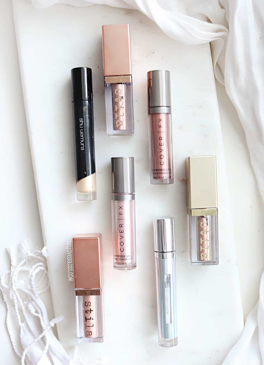 Liquid Eyeshadow Favourites from Stila, CoverFx and Shue Uemura