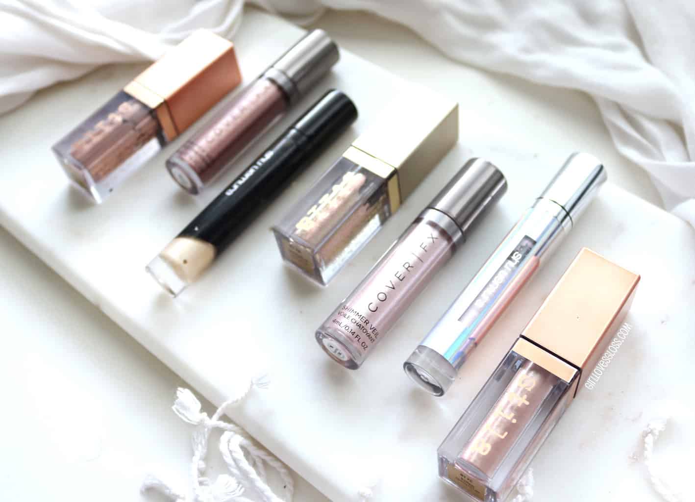 Liquid Eyeshadow Favourites from Stila, CoverFx and Shue Uemura