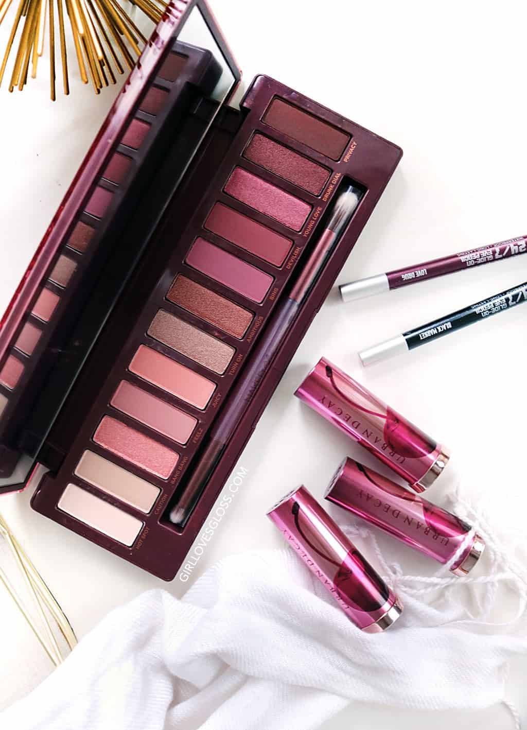 Urban Decay Naked Cherry Collection Review