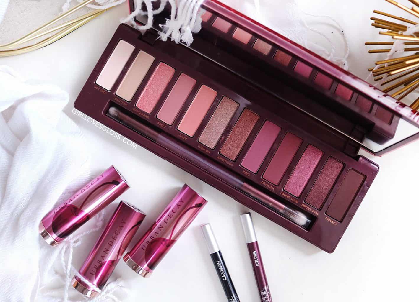 Urban Decay Naked Cherry Collection Review