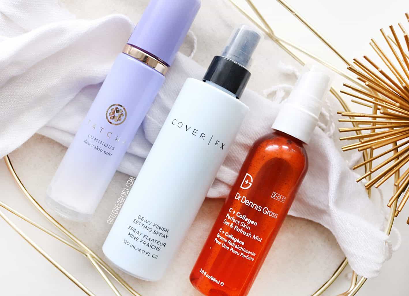 Setting Sprays for dry Skin