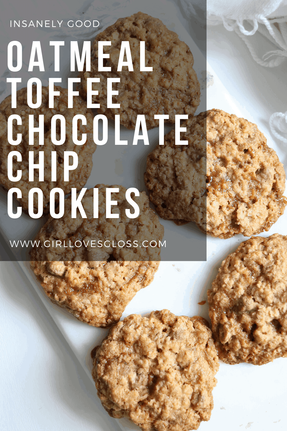 Oatmeal Toffee Chocolate Chip Cookie Recipe