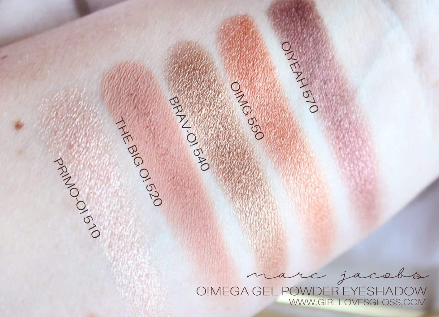 Marc Jacobs Beauty Omega Gel Shadows
