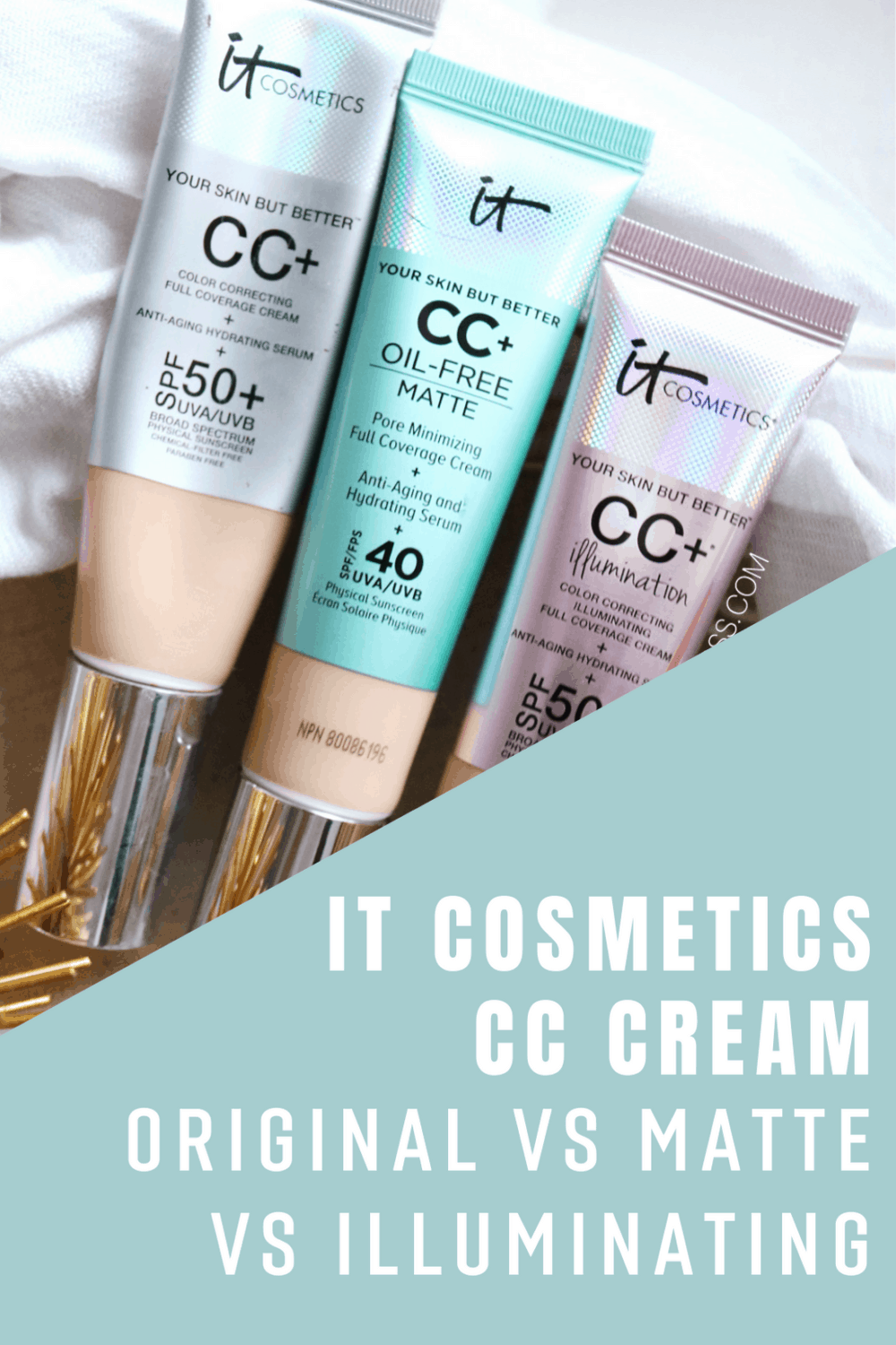 It Cosmetics CC Cream Original Matte Illuminating