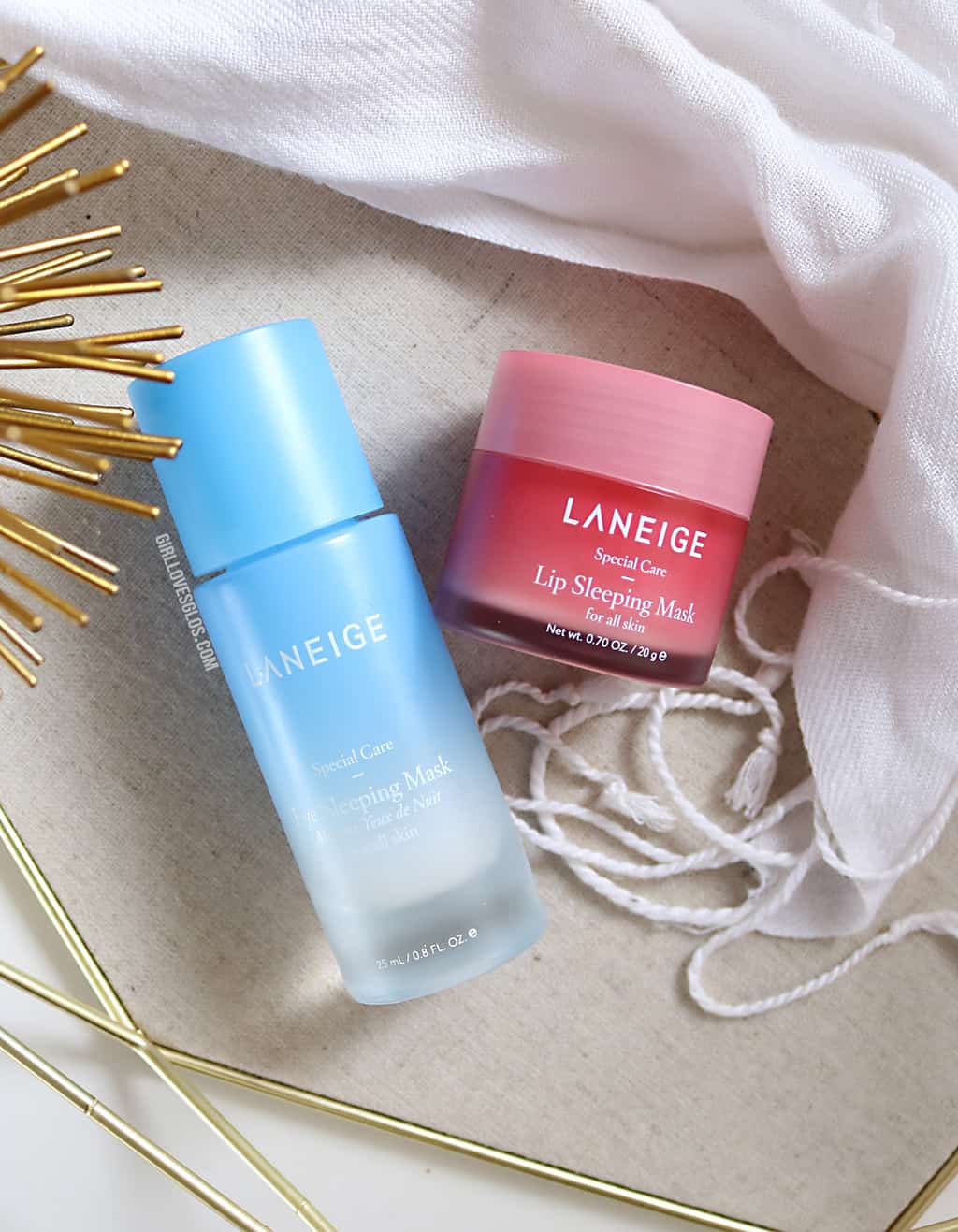 Laneige Lip and Eye Sleeping Masks