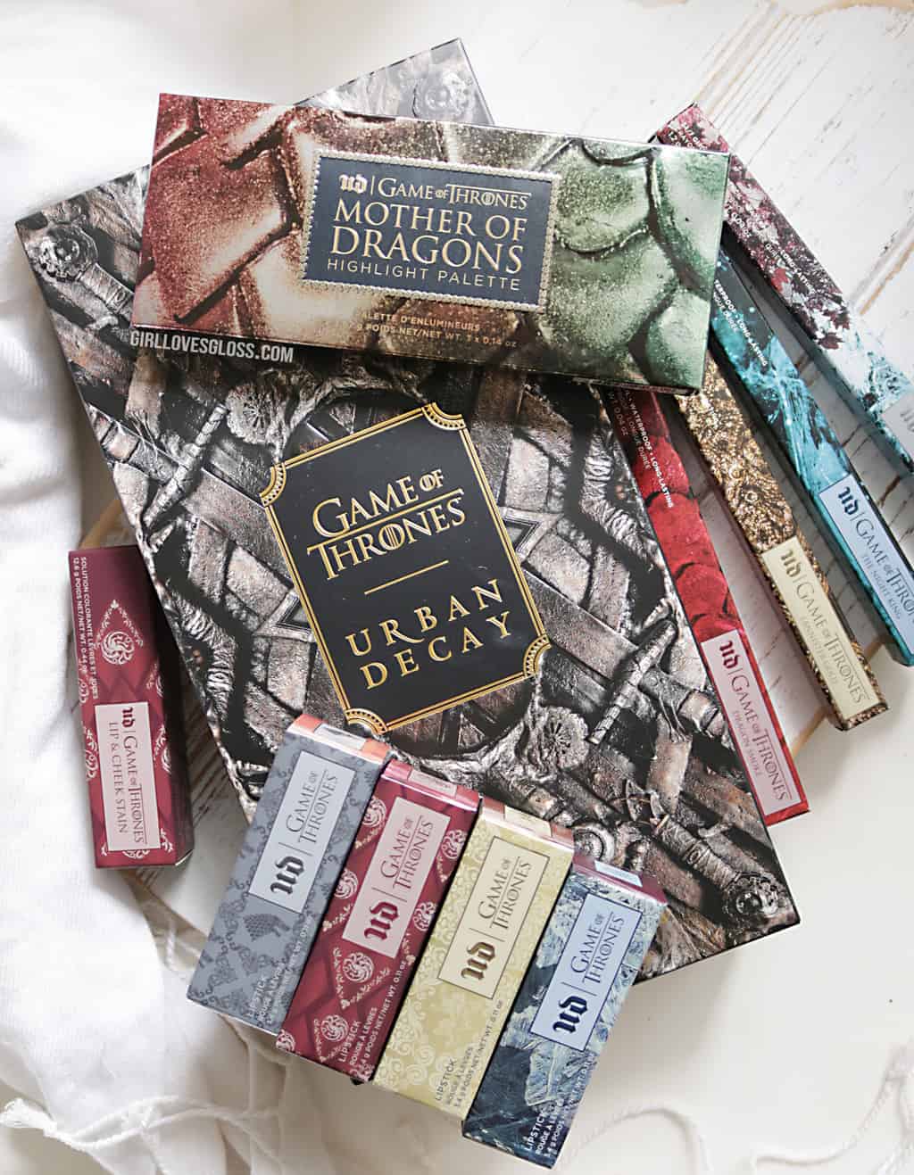 Urban Decay Game of Thrones Collection Review and Swatches
