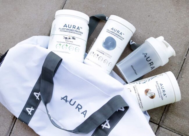 AURA Nutrition Collagen MCT Protein Powder Review GIveaway AURA Nutrition Collagen MCT Protein Powder Review GIVEAWAY