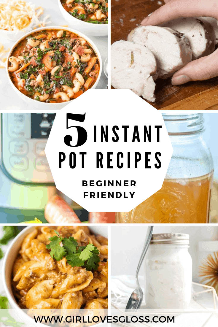 5 Easy Instant Pot Recipes