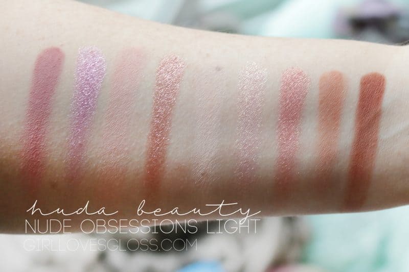 HUDA Beauty Nude Obsessions Light Palette