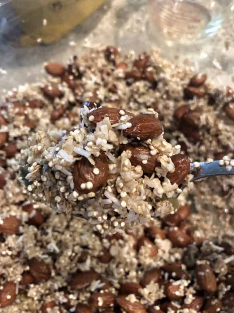 Quinoa Almond Granola Recipe Quinoa Almond Granola Recipe
