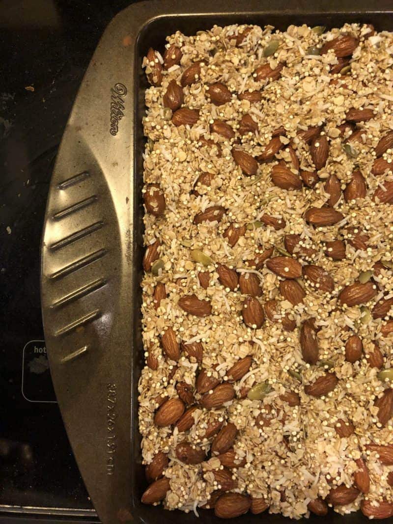 Quinoa Almond Granola Recipe Quinoa Almond Granola Recipe