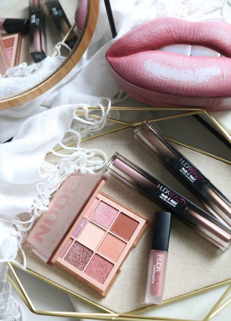 Huda Beauty Matte & Metal Melted Shadow swatches and review