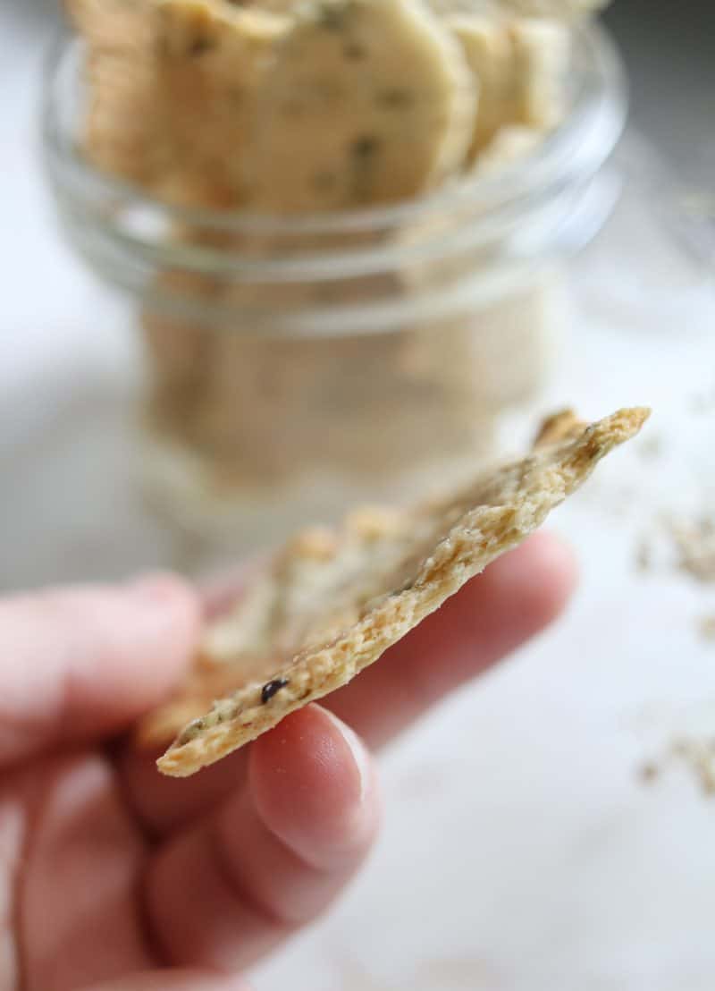 crispy artisan sourdough cracker recipe