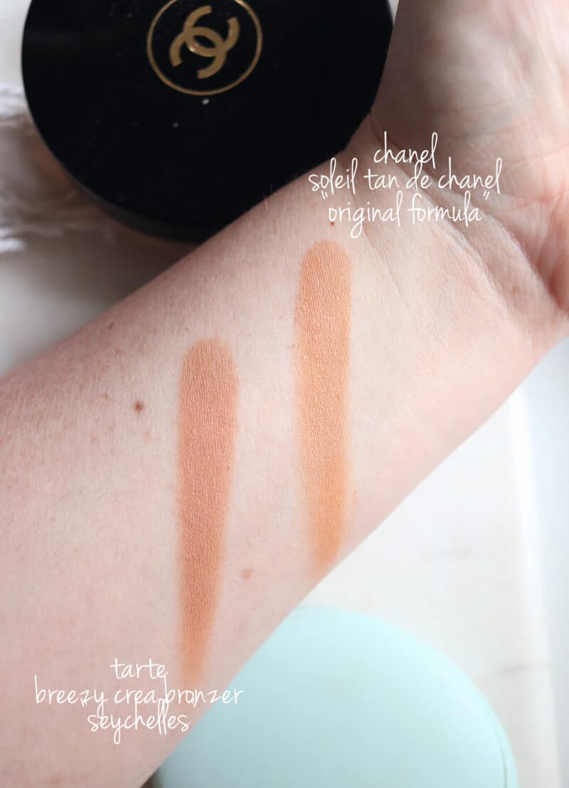 Tarte Breezy Bronzer vs Chanel Les Beiges Soleil Tan de Chanel