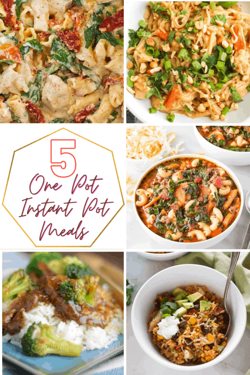5 family friendly one pot meals Instant Pot