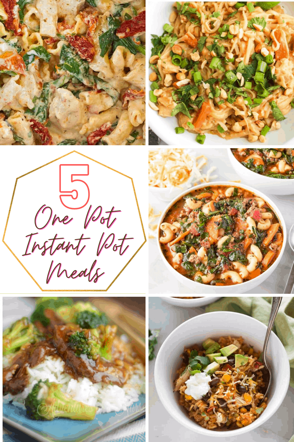 5 family friendly one pot meals Instant Pot