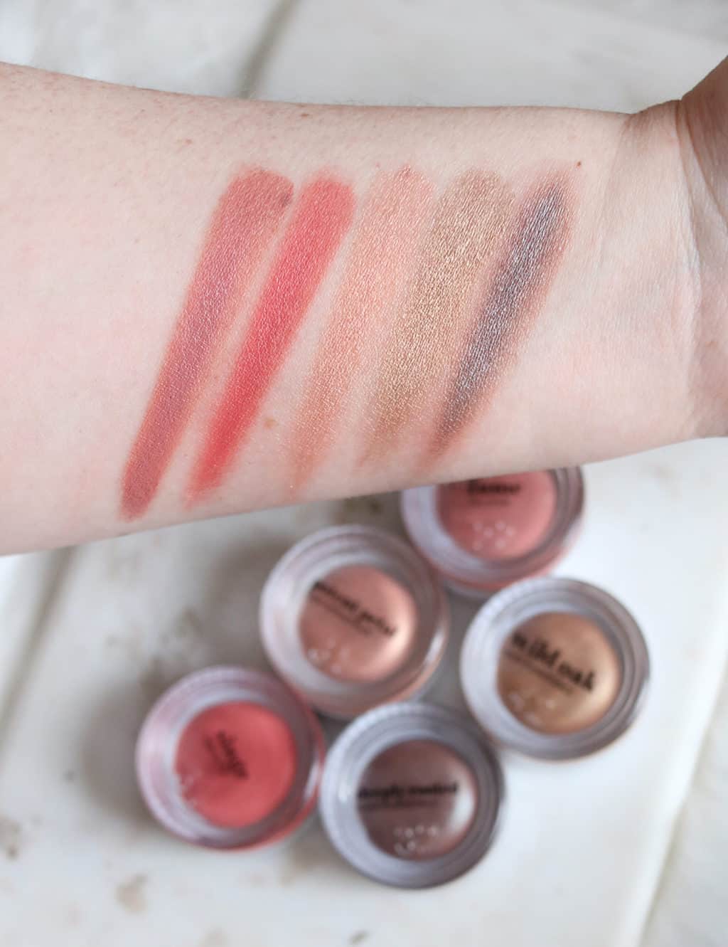 Phytosurgence Flash Fluorescence Skin Spark Blush Swatches