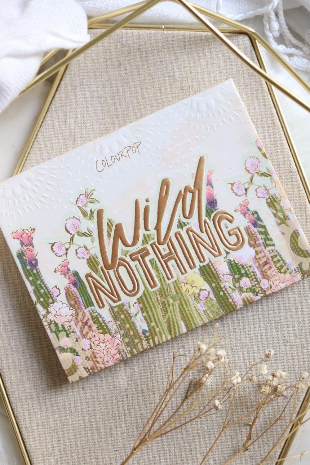 Colourpop Wild Nothing Palette Review and swatches