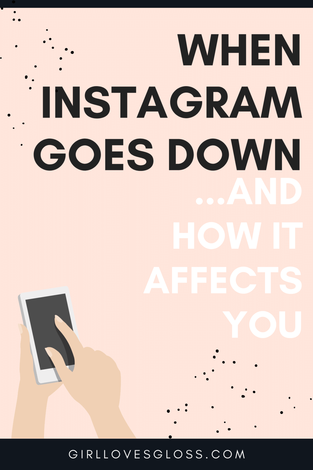 What happens when Instagram goes down?